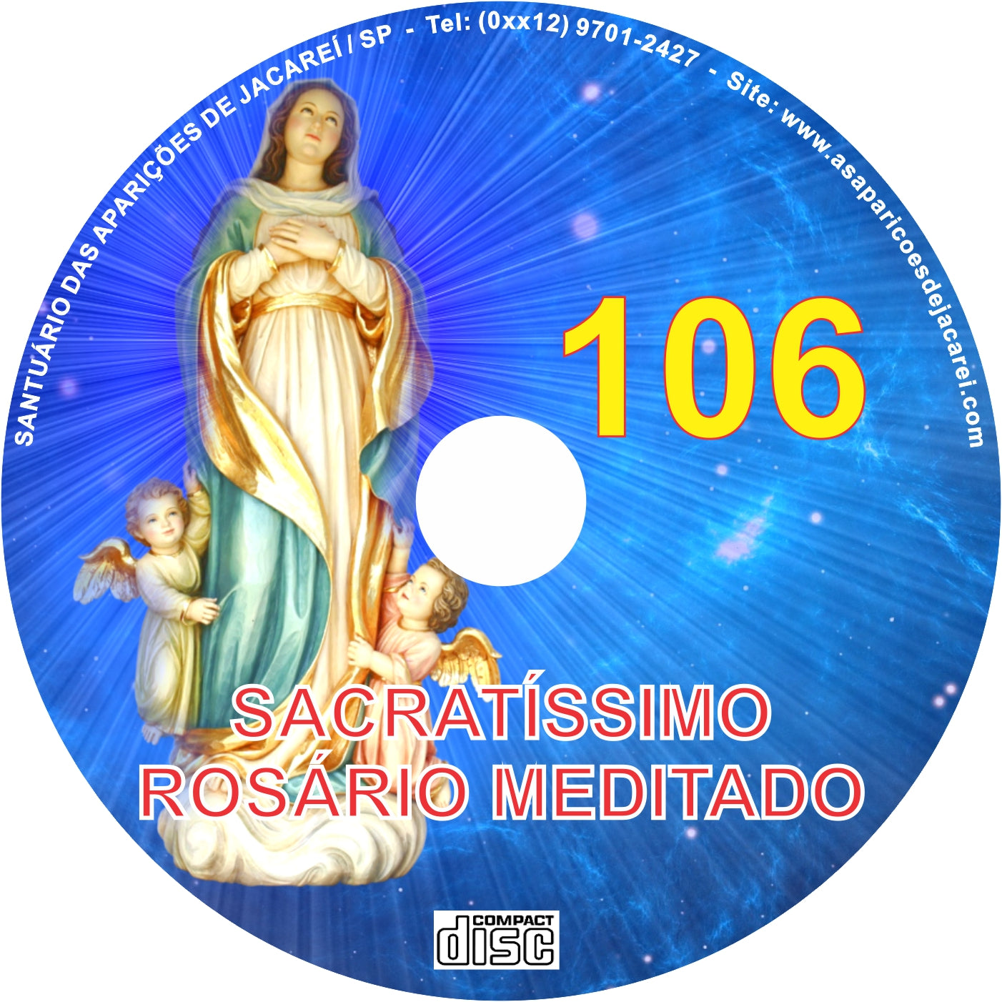 CD Rosário Meditado 106 CD Rosário Meditado 106